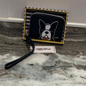Magic Circus Black Dog Print Kids Wallet
